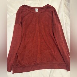 Brenda's Rich Burgundy Knit Top